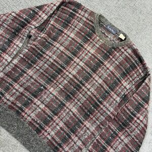 Vintage Lambswool Sweater Blend Men's Large Knit‎ Countess Mara Mohair Italy
